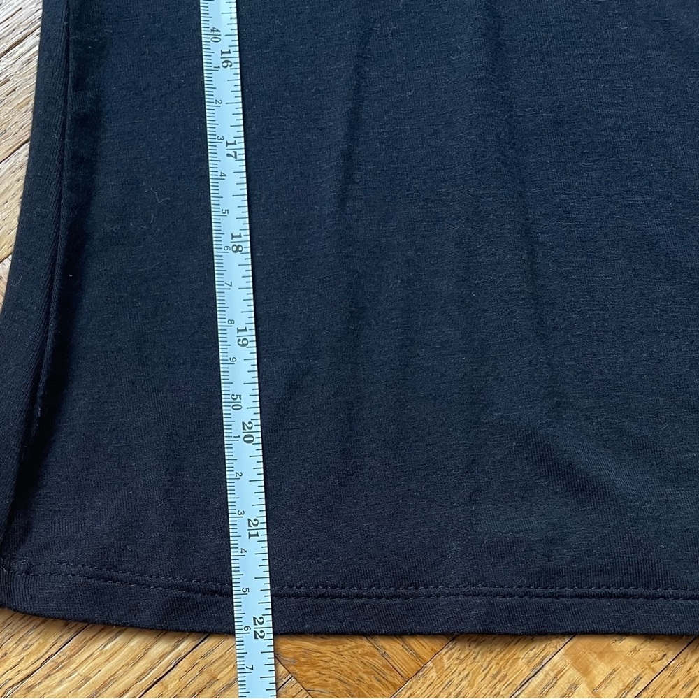 Vince Camuto Black Blouse with Sheer Sleeves. Size Small NWT $68 - Picture 9 of 9